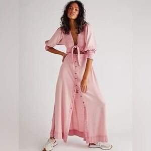 Free People String of Hearts Maxi Dress